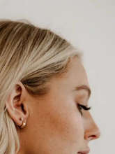 Load image into Gallery viewer, Adia Gold Hoops - Triple Band