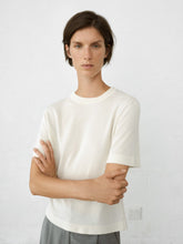 Load image into Gallery viewer, Viscose T-shirt - Marshmallow