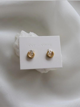 Load image into Gallery viewer, Adia Gold Hoops - Triple Band