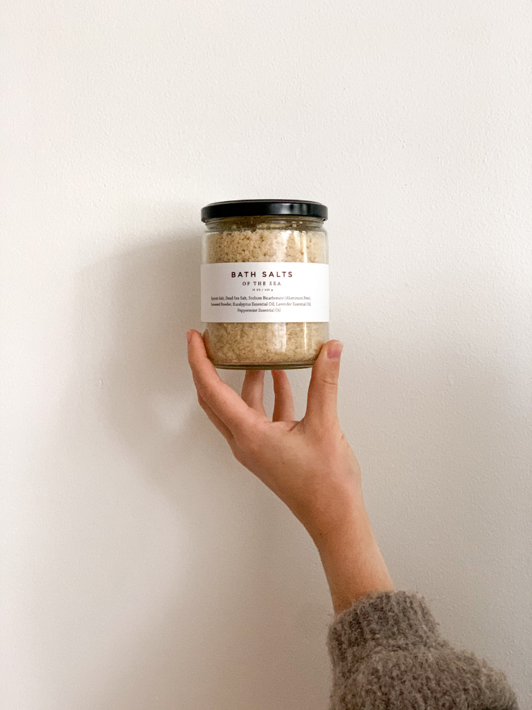 Of the Sea Bath Salts (eucalyptus, lavender & peppermint)