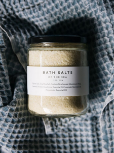 Of the Sea Bath Salts (eucalyptus, lavender & peppermint)