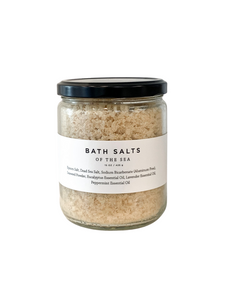 Of the Sea Bath Salts (eucalyptus, lavender & peppermint)