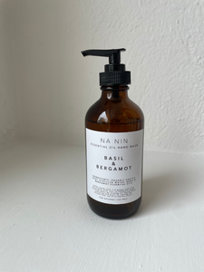 Basil & Bergamot Essential Oil Hand Wash