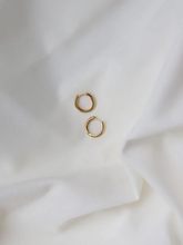 Load image into Gallery viewer, Estee Gold Hoop
