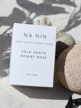 Load image into Gallery viewer, Palo Santo &amp; Desert Rose Incense Cones