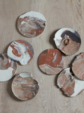 Load image into Gallery viewer, Marbled Ceramic catch-all dish