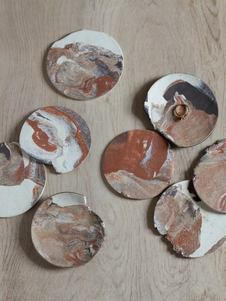 Marbled Ceramic catch-all dish