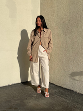 Load image into Gallery viewer, Khaki Camp Shirt