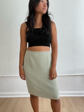 Load image into Gallery viewer, Vintage - Mint Mini Skirt