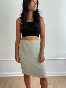 Vintage - Mint Mini Skirt