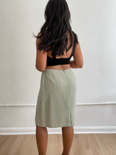 Load image into Gallery viewer, Vintage - Mint Mini Skirt