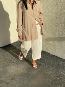 Khaki Camp Shirt