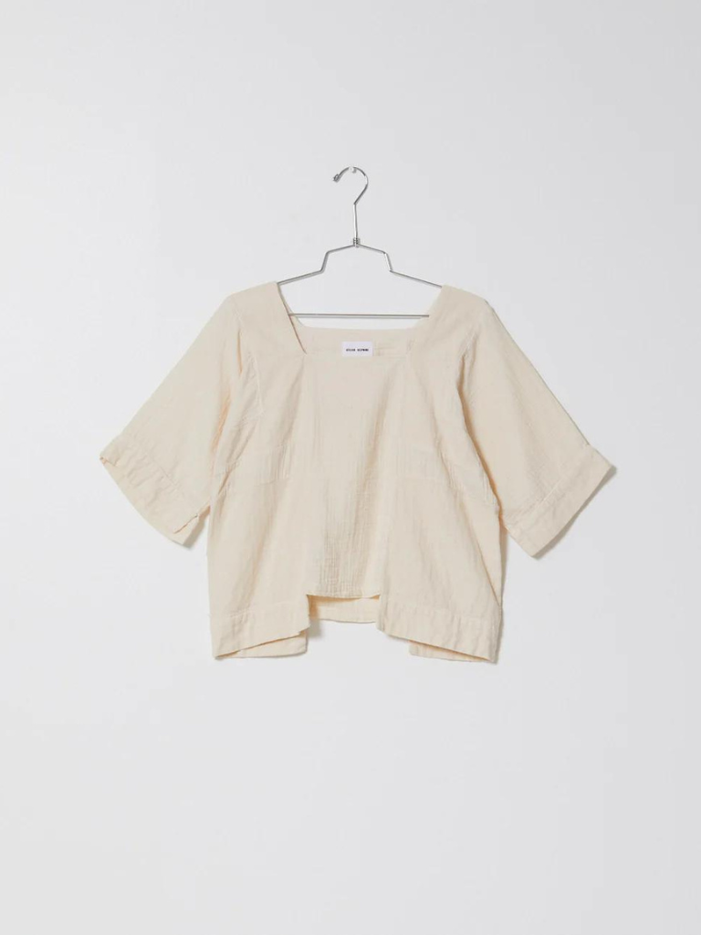 Block Top - Crinkled Cotton - Kinari