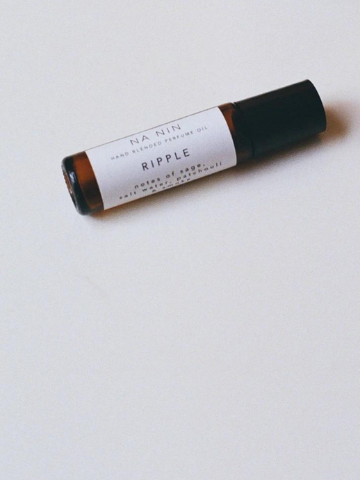 Ripple Perfume Oil (sage, salt water + patchouli)