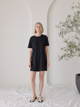 Load image into Gallery viewer, T-Shirt Dress - Black
