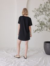 Load image into Gallery viewer, T-Shirt Dress - Black