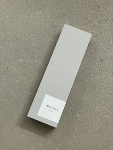 Large Memo Pad - White