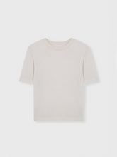 Load image into Gallery viewer, Viscose T-shirt - Marshmallow