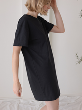 Load image into Gallery viewer, T-Shirt Dress - Black