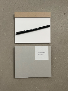 A6 Drawing Pad - White