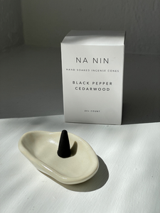 Black Pepper & Cedarwood Incense Cones