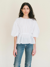 Load image into Gallery viewer, Ivy Blouse - White Voile