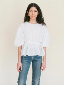 Ivy Blouse - White Voile