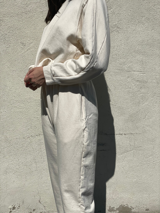 Easy Sweatpant- Natural (L)