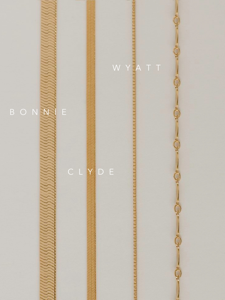 Clyde Chain in Gold