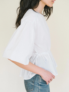 Ivy Blouse - White Voile
