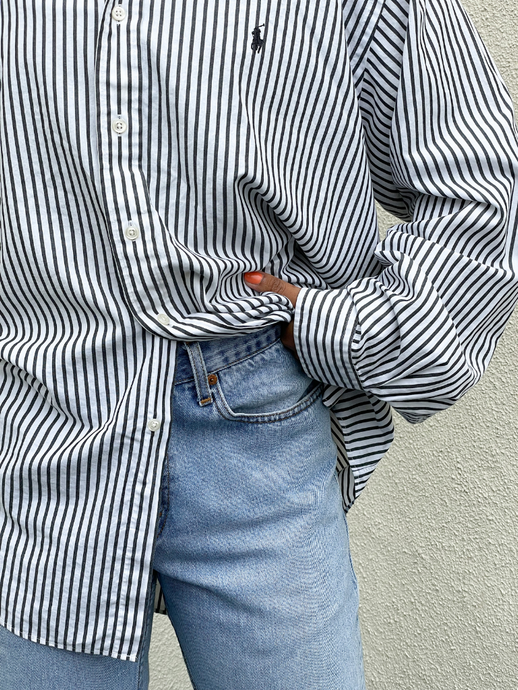 Striped Polo Buttondown