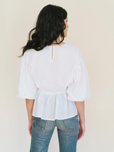 Load image into Gallery viewer, Ivy Blouse - White Voile