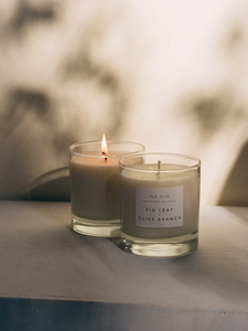 Fig Leaf & Olive Branch Candle / Available in 5oz & 8 oz