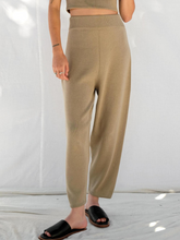 Load image into Gallery viewer, Knit Trouser - Faded Olive