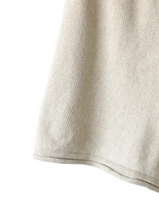 Rolled Hem Short - Flax