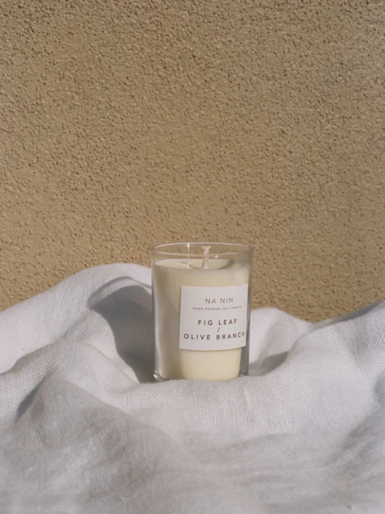 Fig Leaf & Olive Branch Candle / Available in 5oz & 8 oz
