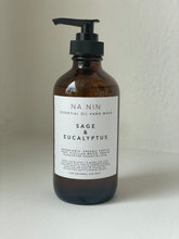 Load image into Gallery viewer, Sage &amp; Eucalyptus Essential Oil Hand Wash
