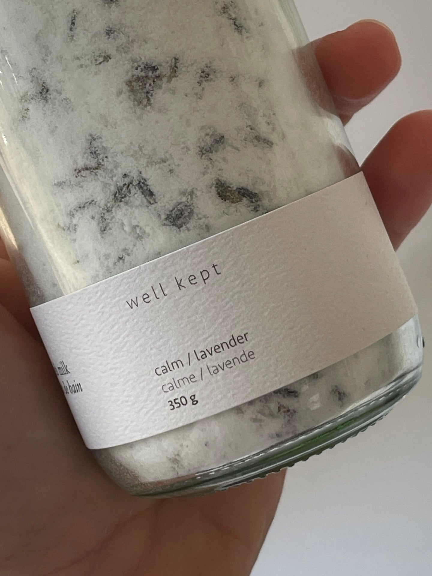 Bath Milk - Calm (lavender) 350g