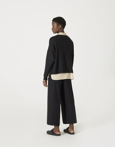 Napo Trouser - Charcoal Merino Wool